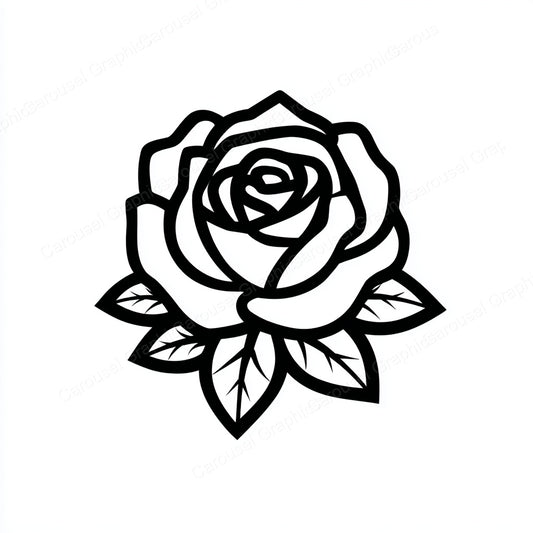 Rose Vector Graphic preview