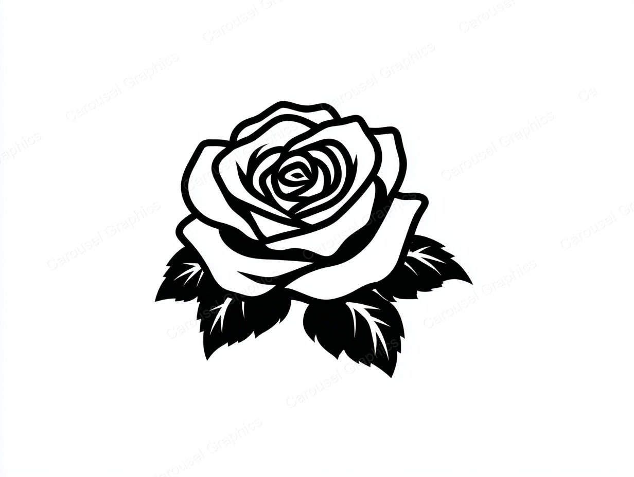 Rose Vector Graphic preview