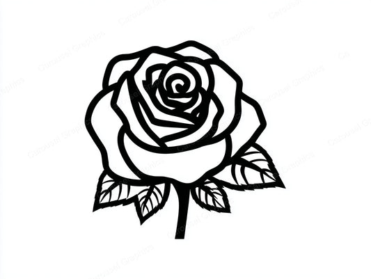Rose Vector Graphic preview