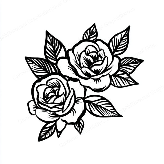 Rose Vector Graphic preview