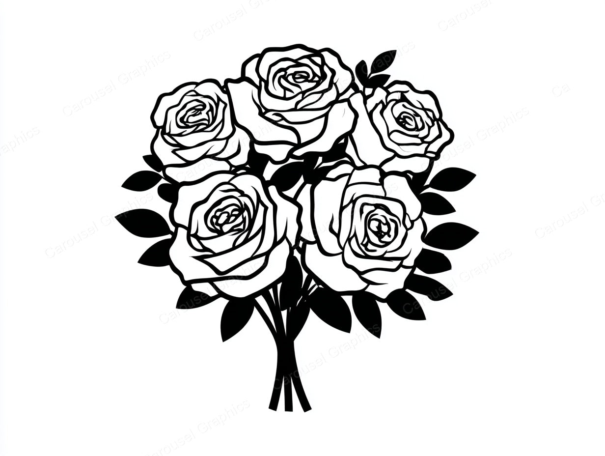 Rose Vector Graphic preview