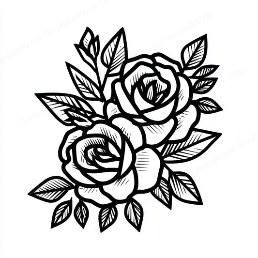 Rose Vector Graphic preview