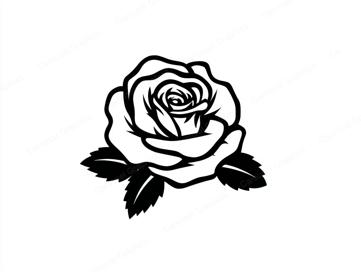 Rose Vector Graphic preview