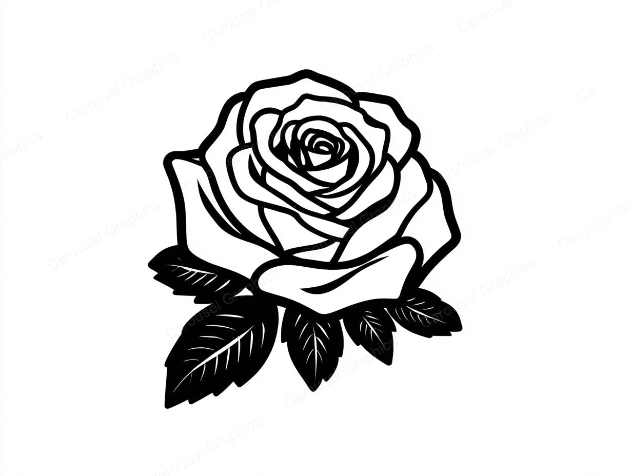 Rose Vector Graphic preview