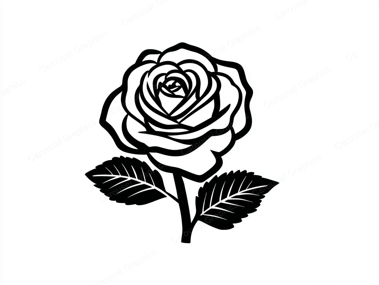 Rose Vector Graphic preview