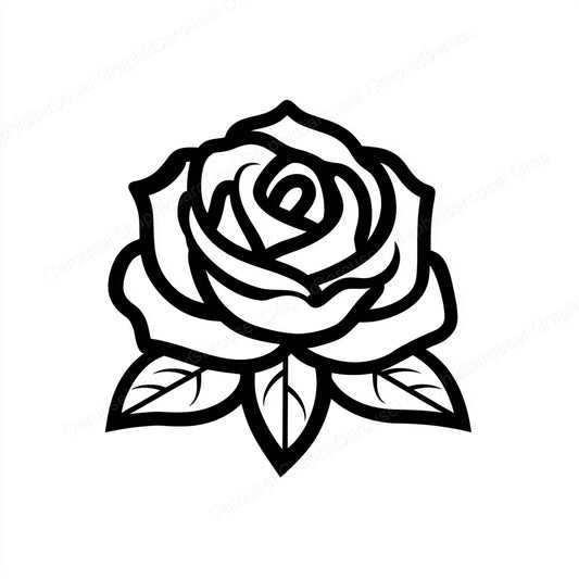Rose Vector Graphic preview