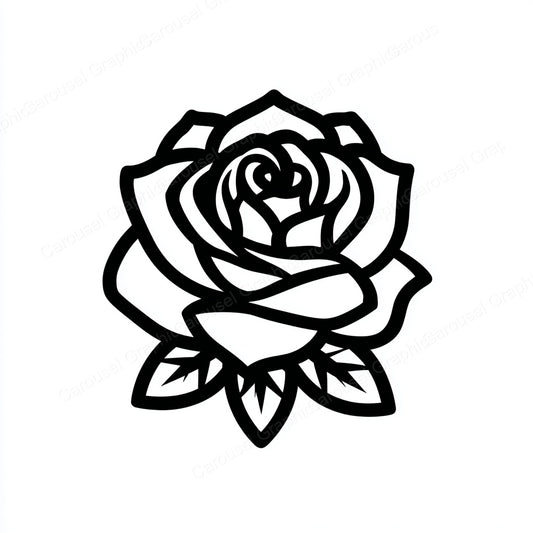 Rose Vector Graphic preview