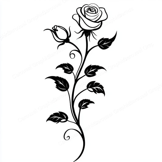 Rose Vector Graphic preview