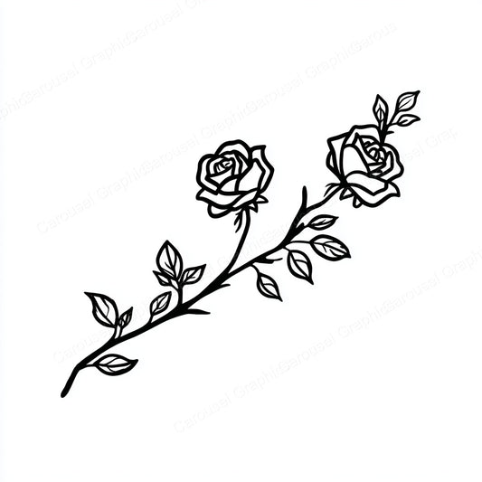 Rose Vector Graphic preview