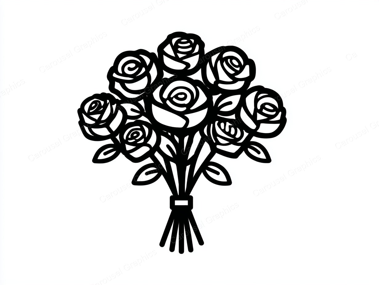 Rose Vector Graphic preview