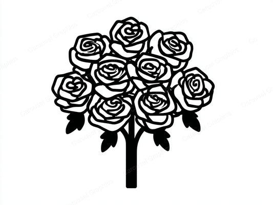 Rose Vector Graphic preview