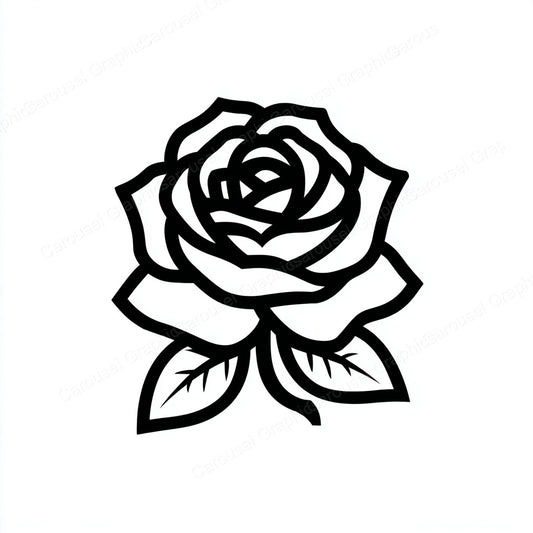 Rose Vector Graphic preview