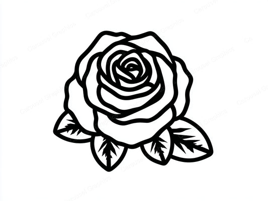 Rose Vector Graphic preview