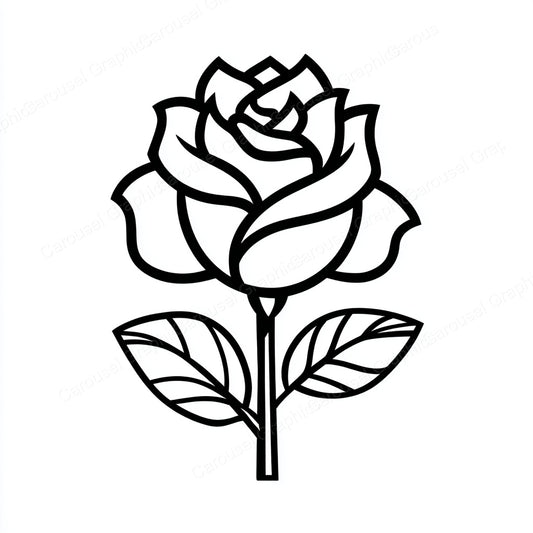 Rose Vector Graphic preview