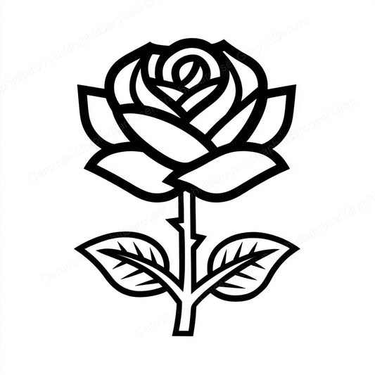 Rose Vector Graphic preview