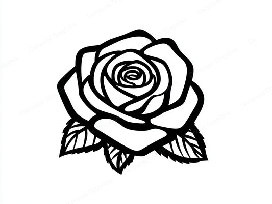Rose Vector Graphic preview