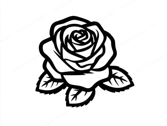 Rose Vector Graphic preview