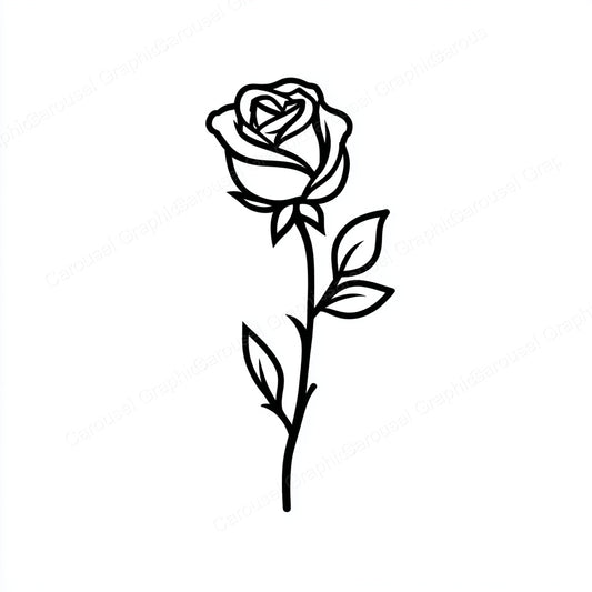 Rose Vector Graphic preview