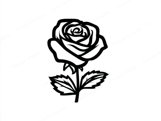 Rose Vector Graphic preview