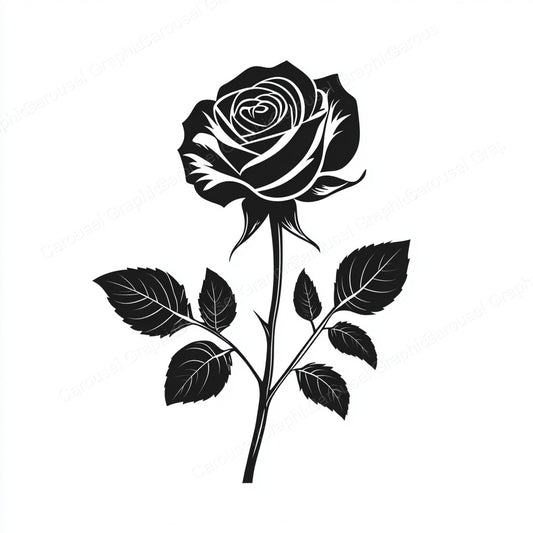 Rose Vector Graphic preview