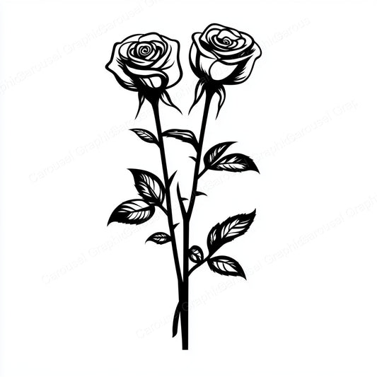 Rose Vector Graphic preview