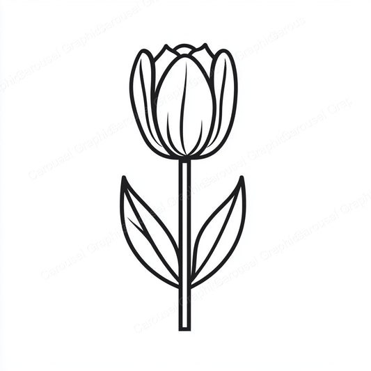 Tulip Vector Graphic preview