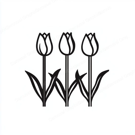 Tulip Vector Graphic preview