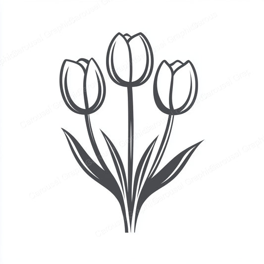 Tulip Vector Graphic preview