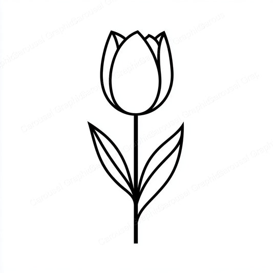 Tulip Vector Graphic preview