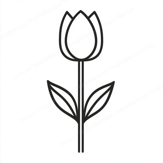 Tulip Vector Graphic preview