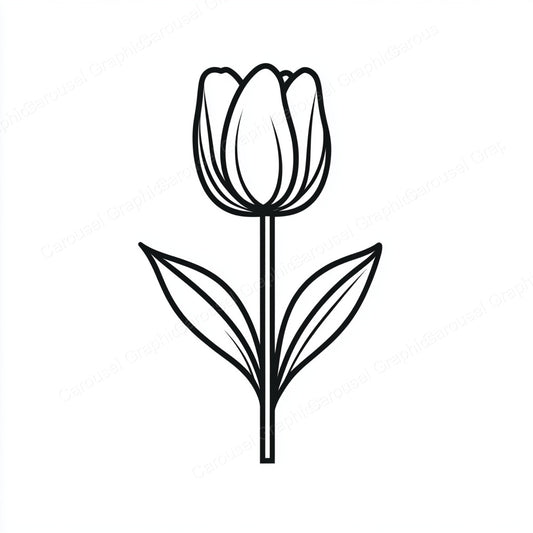 Tulip Vector Graphic preview