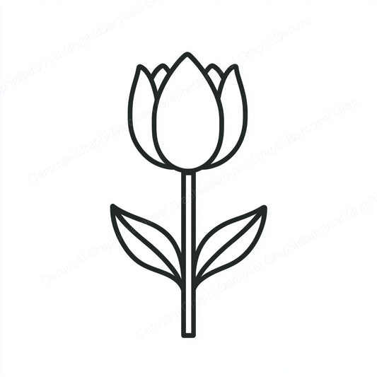 Tulip Vector Graphic preview