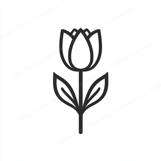 Tulip Vector Graphic preview