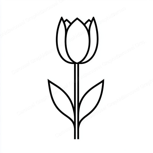 Tulip Vector Graphic preview