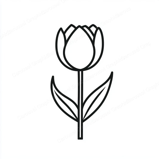 Tulip Vector Graphic preview