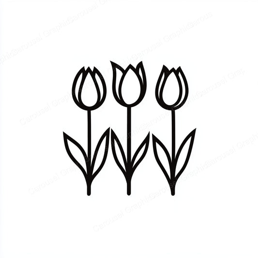 Tulip Vector Graphic preview