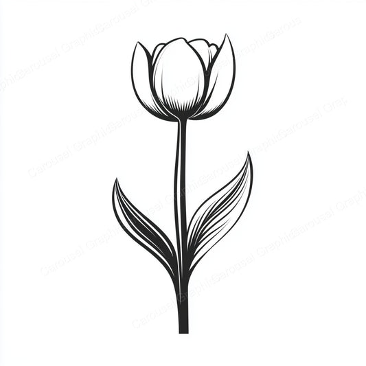Tulip Vector Graphic preview