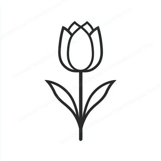 Tulip Vector Graphic preview