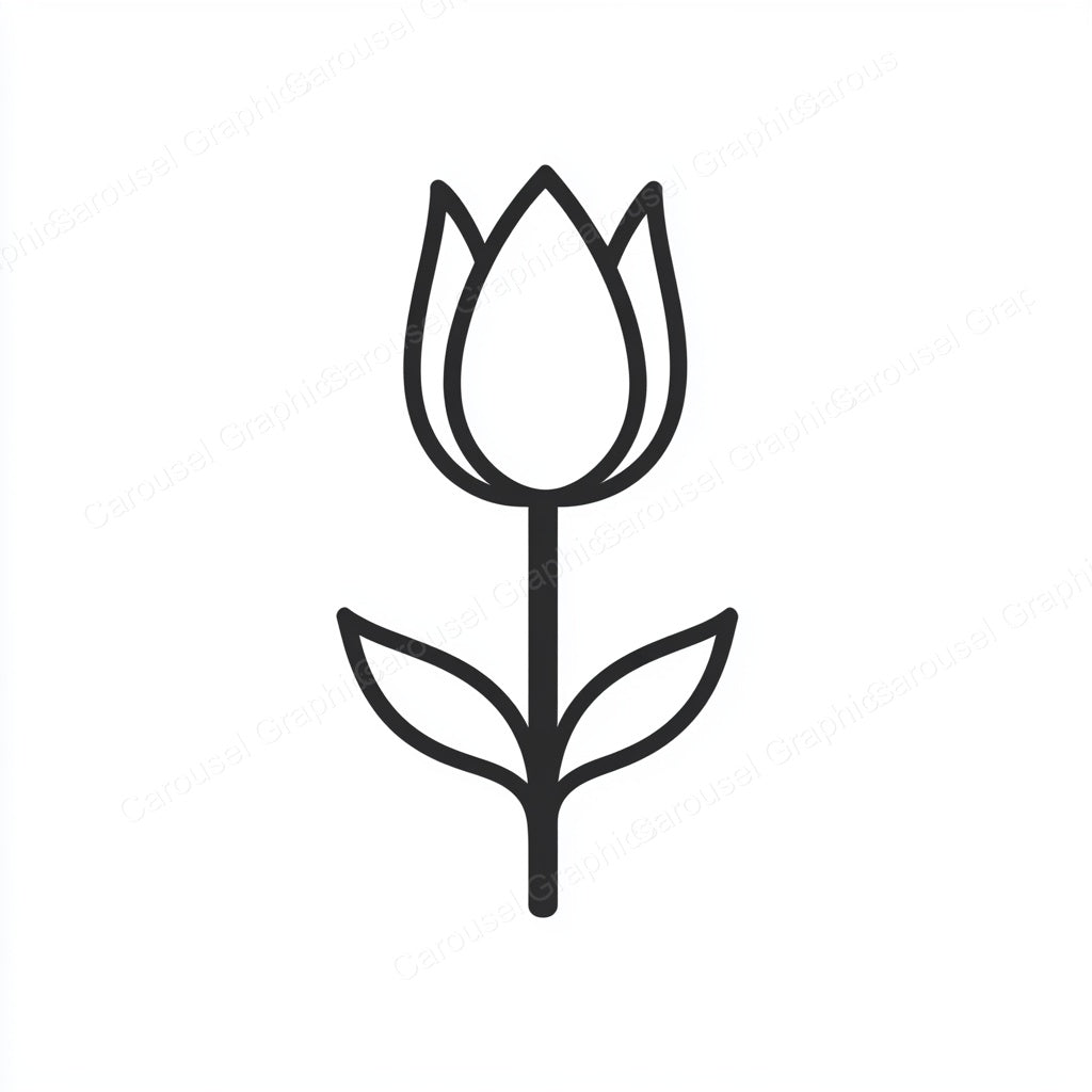 Tulip Vector Graphic preview