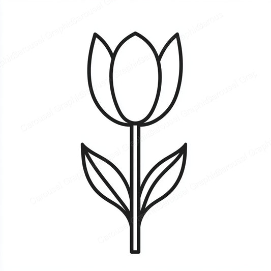 Tulip Vector Graphic preview