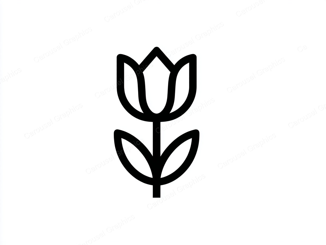 Tulip Vector Graphic preview
