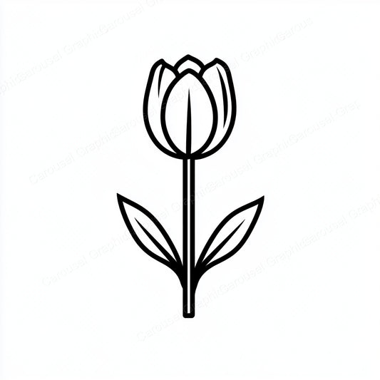 Tulip Vector Graphic preview
