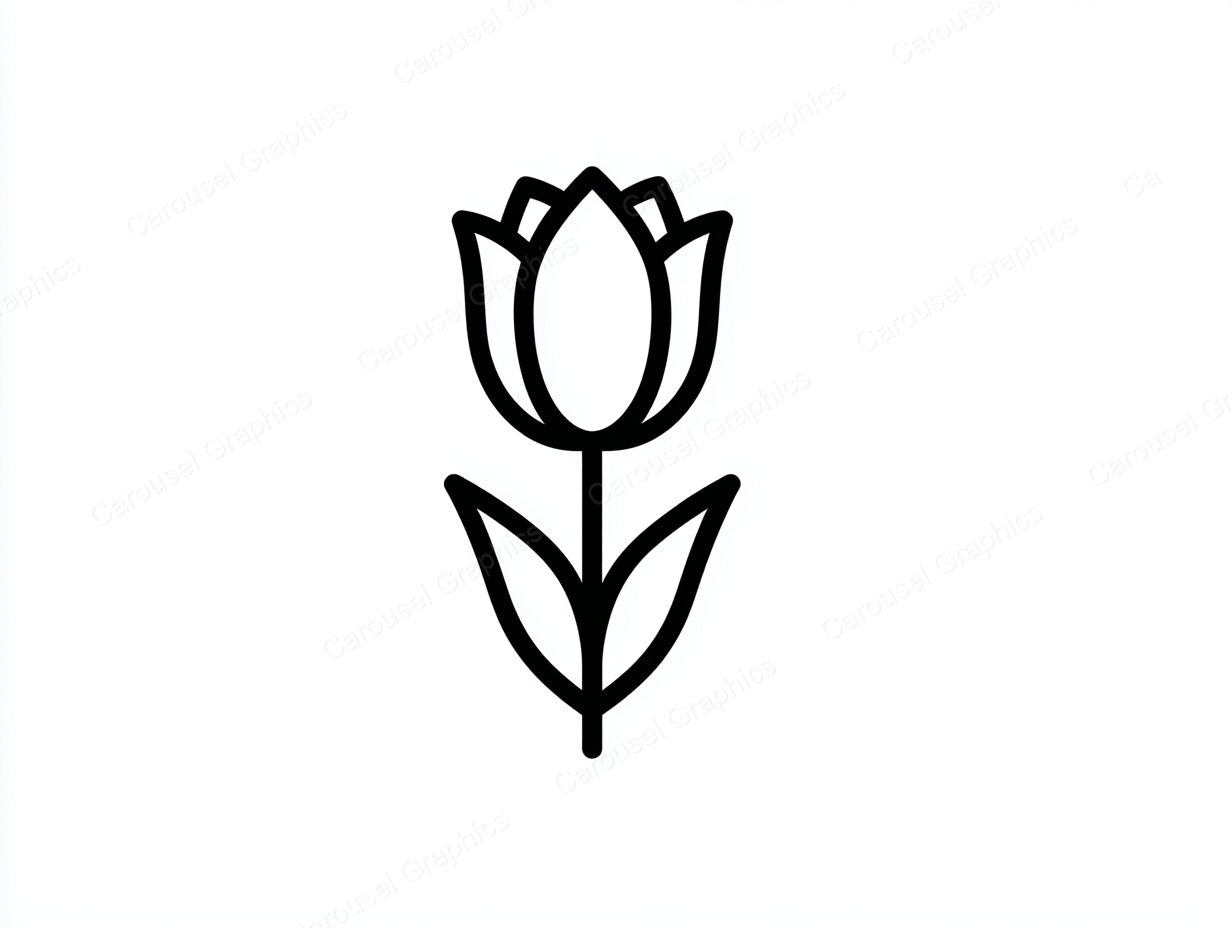 Tulip Vector Graphic preview