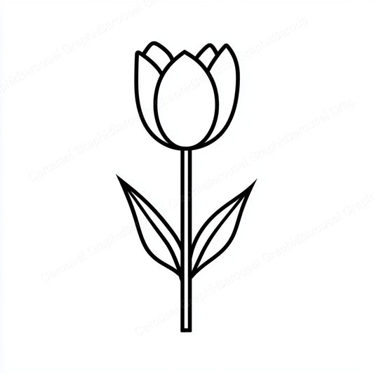 Tulip Vector Graphic preview