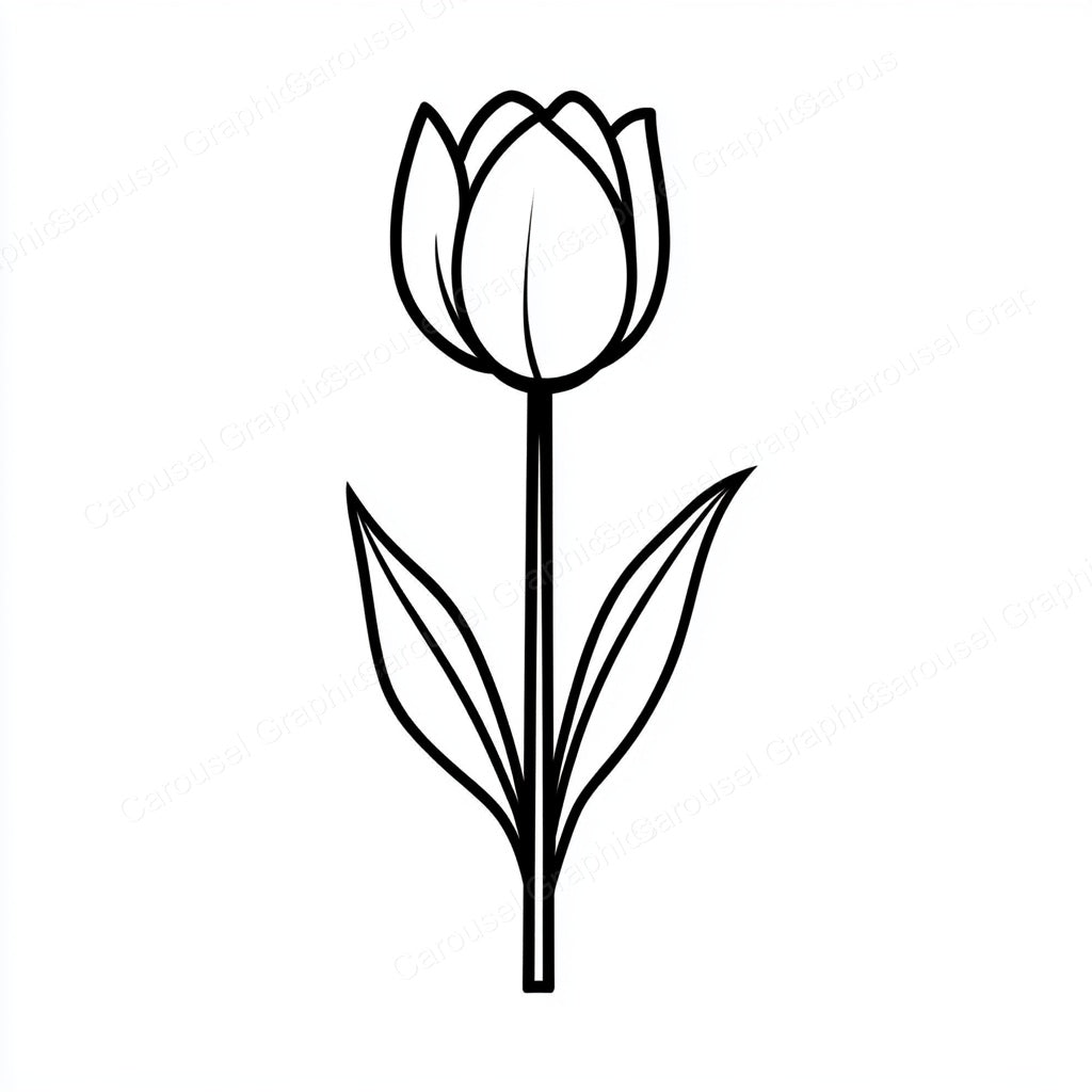 Tulip Vector Graphic preview