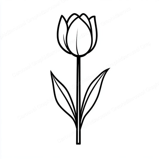 Tulip Vector Graphic preview