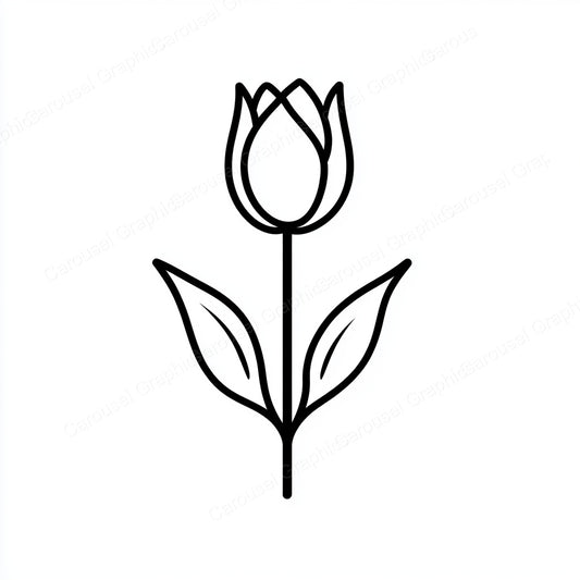 Tulip Vector Graphic preview
