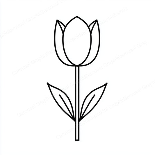 Tulip Vector Graphic preview