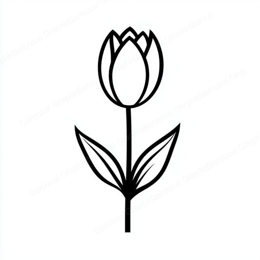 Tulip Vector Graphic preview