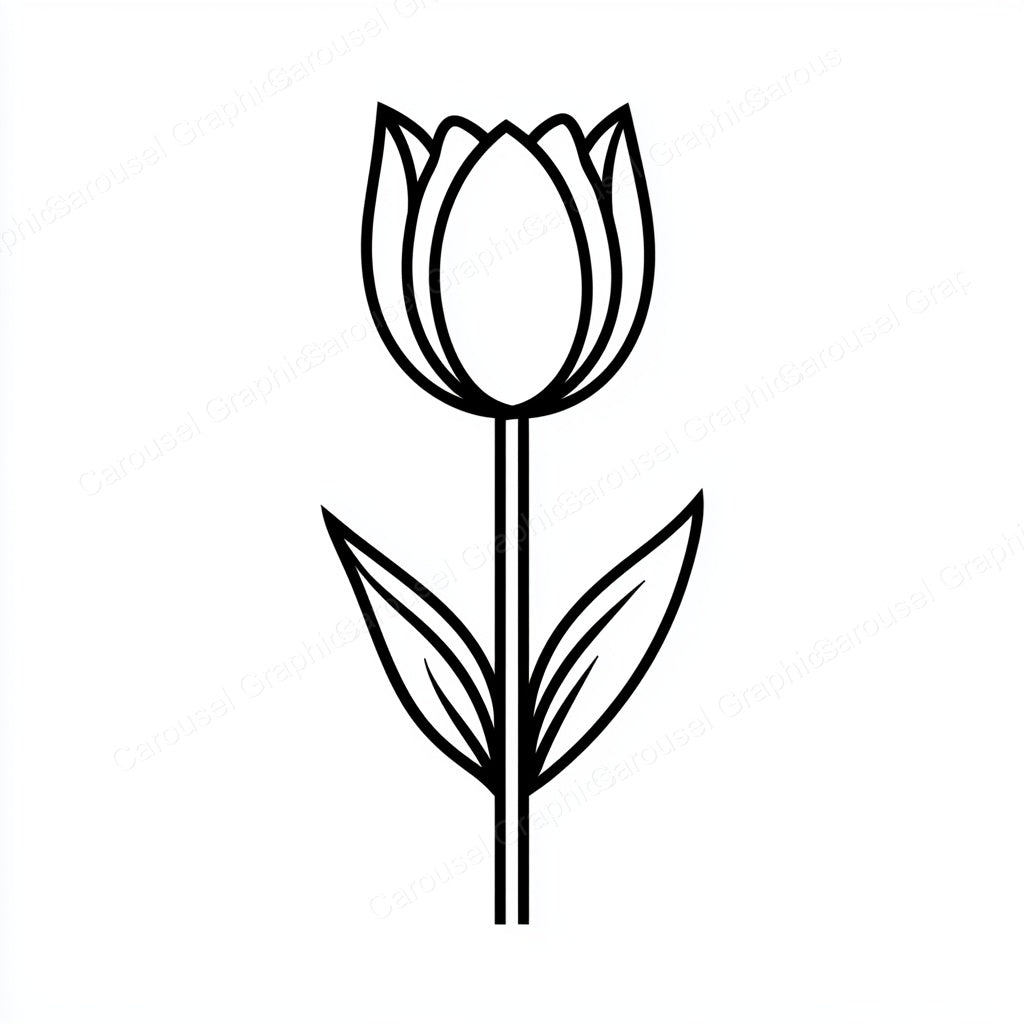 Tulip Vector Graphic preview